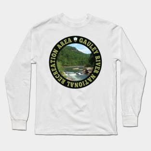 Gauley River National Recreation Area circle Long Sleeve T-Shirt